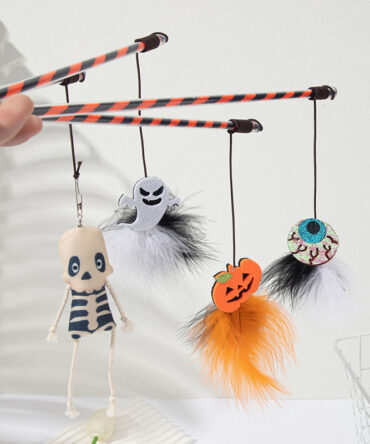 Halloween Cat Teaser Wand