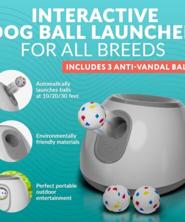 Interactive Pet Ball Launcher