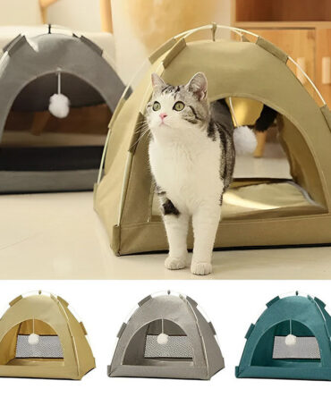 Waterproof Portable Outdoor Cat Tent Bed