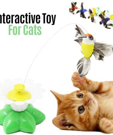 Interactive Flying Bird Cat Toy