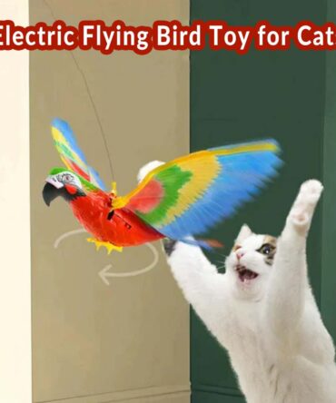 Electric Flying Bird Toy for Cats