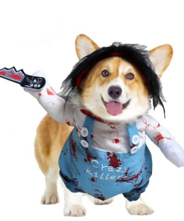Chucky Pet Costume - Bloody Doll