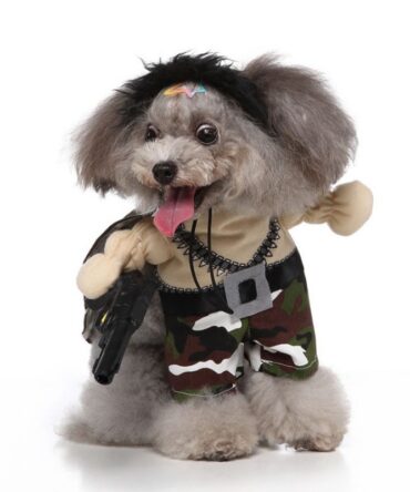 Chucky Pet Costume - Soldier