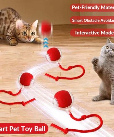 Smart Interactive Pet Toy Ball